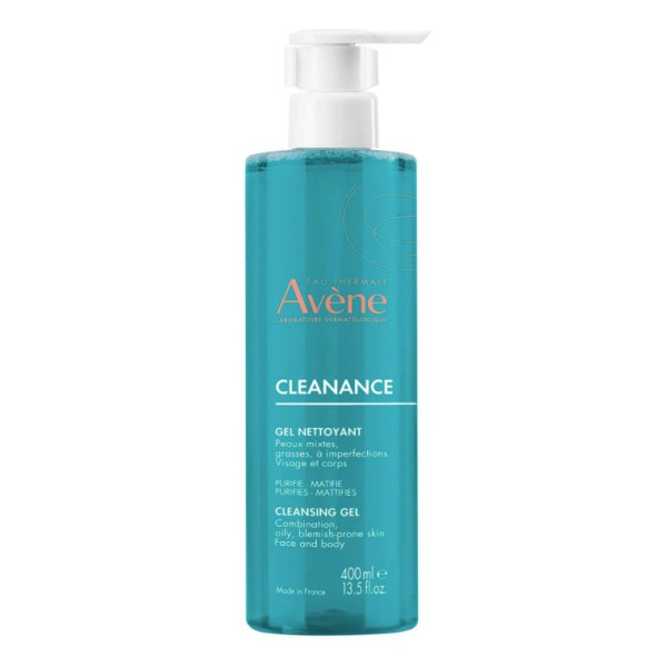 Avène Cleanance Gel Limpeza 400ml